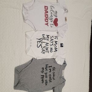 Cute saying Baby Onesies
